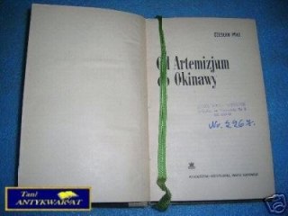 OD ARTEMIZJUM DO OKINAWY - Cz. Ptak