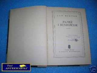 PAPIEŻ I BUNTOWNIK - J. Wiktor