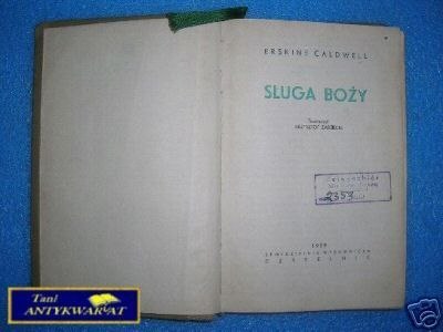 SŁUGA BOŻY - E. Caldwell