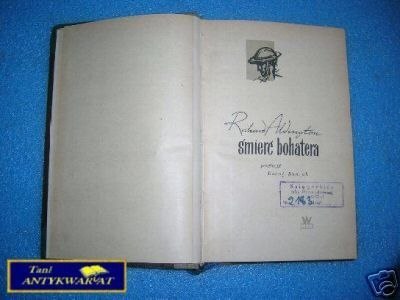ŚMIERĆ BOHATERA - R.Aldington