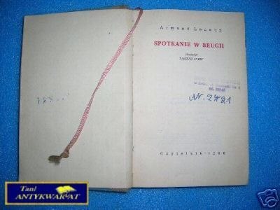 SPOTKANIE W BRUGII - A. Lanoux