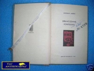 SPRAWOZDANIE KONFIDENTA - Z. Umiński