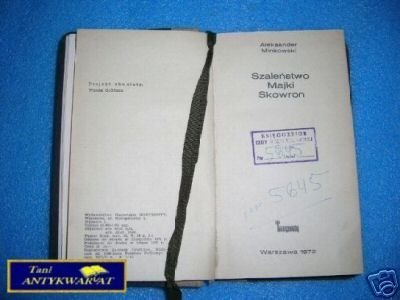 SZALEŃSTWO MAJKI SKOWRON - A. Minkowski