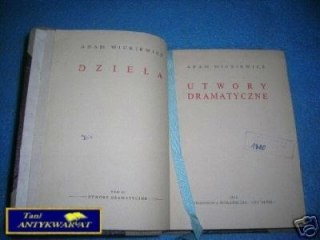 UTWORY DRAMATYCZNE - A.Mickiewicz