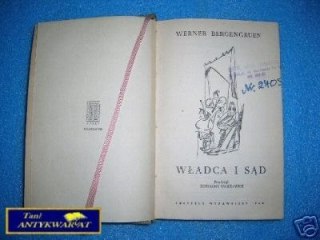 WŁADCA I SĄD - W. Bergengruen
