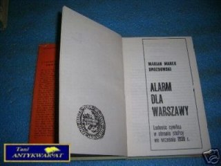 ALARM DLA WARSZAWY - M.M.Drozdowski