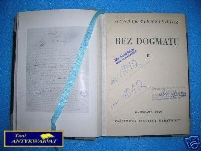BEZ DOGMATU II - H. Sienkiewicz