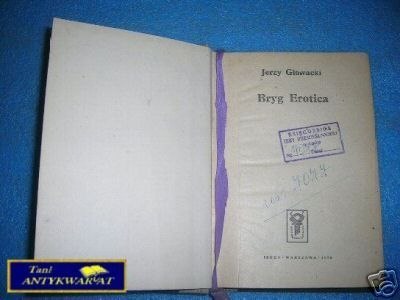 BRYG EROTICA - J. Głowacki