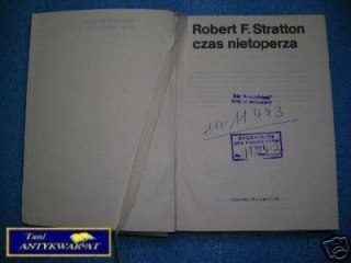 CZAS NIETOPERZA - R.F.Stratton