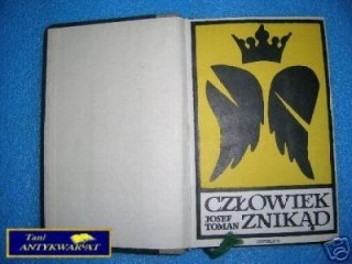 CZŁOWIEK ZNIKĄD - J.Toman