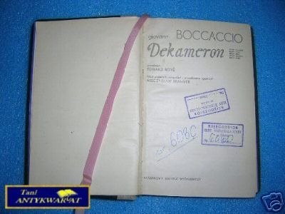 DEKAMERON - G. Boccaccio