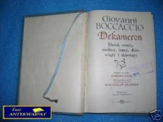 DEKAMERON - G. Boccaccio