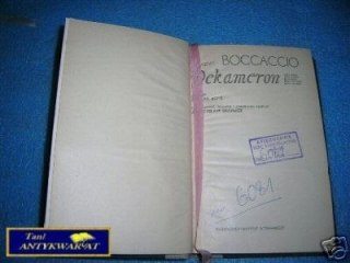 DEKAMERON T.II - G.Boccaccio