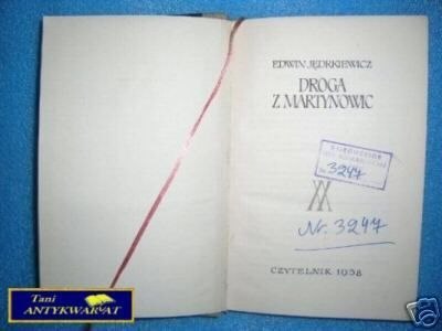 DROGA Z MARTYNOWIC - E.Jędrkiewicz