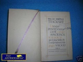 DZIEJE PENDENNISA TOM II - W.M. Makepeace