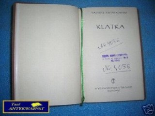 KLATKA - T. Kwiatkowski