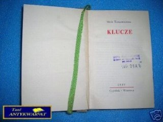 KLUCZE - M. Kuncewiczowa