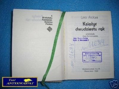 KSIĘŻYC DWUDZIESTU RĄK - L. Aldani