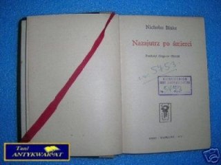 NAZAJUTRZ PO ŚMIERCI - N. Blake