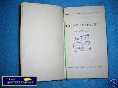 NOCNY JEŹDZIEC - R. P. Warren