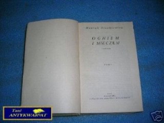 OGNIEM I MIECZEM T.I - H.Sienkiewicz