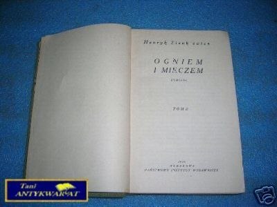 OGNIEM I MIECZEM T.II - H.Sienkiewicz