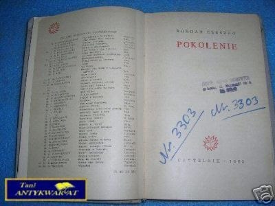 POKOLENIE - B. Czeszko