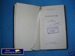 POŻEGNANIE - I. Michiels