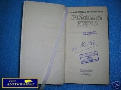 POŻERACZ CIEPŁA - J.S.Znamierowski