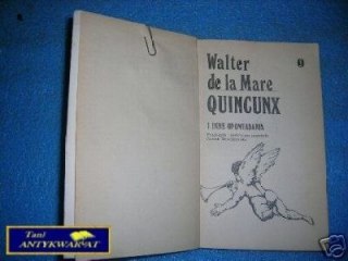 QUINCUNX I INNE OPOWIADANIA - W.de la Mare