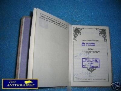 ROK PRZESTĘPNY - J. Karczewski