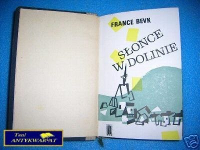 SŁOŃCE W DOLINIE - F.Bevk
