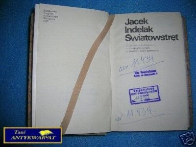 ŚWIATŁOWSTRĘT - J. Indelak