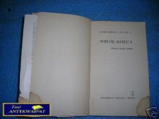 WIELKIE ALLELUJA - J.Urzidil