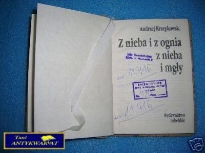 Z NIEBA I Z OGNIA Z NIEBA I MGŁY - A. Krzepkowski
