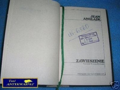 ZAWIESZENIE - J. Anglade
