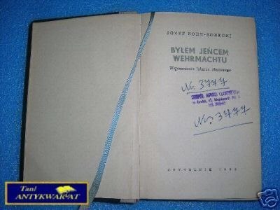BYŁEM JEŃCEM WERMACHTU - J. Sohn-Sonecki