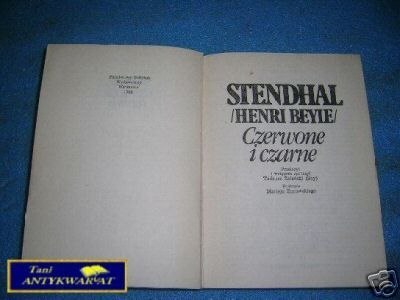 CZERWONE I CZARNE - Stehdhal