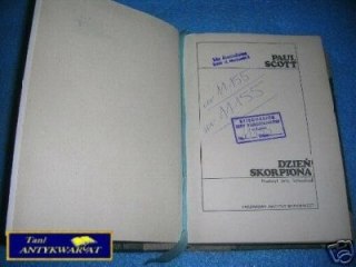 DZIEŃ SKORPIONA - P. Scott