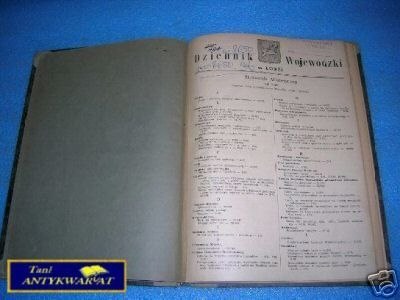DZIENNIK WOJEWÓDZKI M.ŁODZI