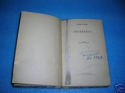 INGEBORGA - B.Kellermann