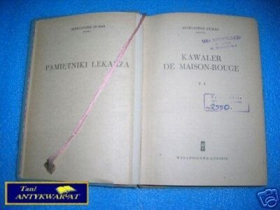 KAWALER DE MAISON-ROUGE T.I - A.Dumas