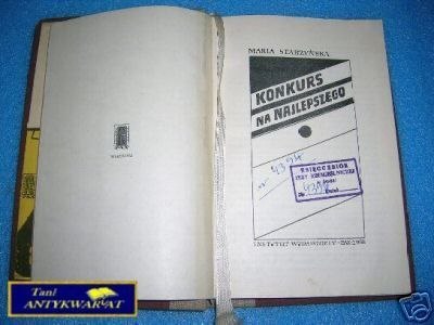 KONKURS NA NAJLEPSZEGO - M. Starzyńska