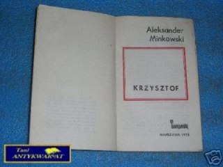 KRZYSZTOF - A.Minkowski