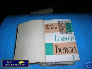 LUKRECJA BORGIA TOM II - M.Bllonci