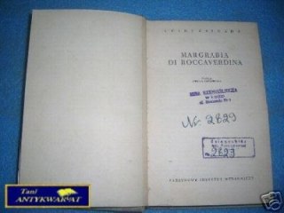 MARGRABIA DI ROCCAVERDINA - L.Capuana