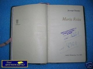 MARIA RÓŻA - J. Chamiec