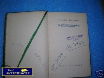 NADLICZBOWY - S. Kowalewski