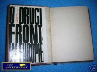 O DRUGI FRONT W EUROPIE - W.Kulisz