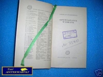 OPOWIADANIA WYBRANE - J.Iwaszkiewicz